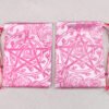 Pink coloured printing on both sides of Pentagram bag, inspired by the Mother Goddess and Greek Goddess of Love Aphrodite